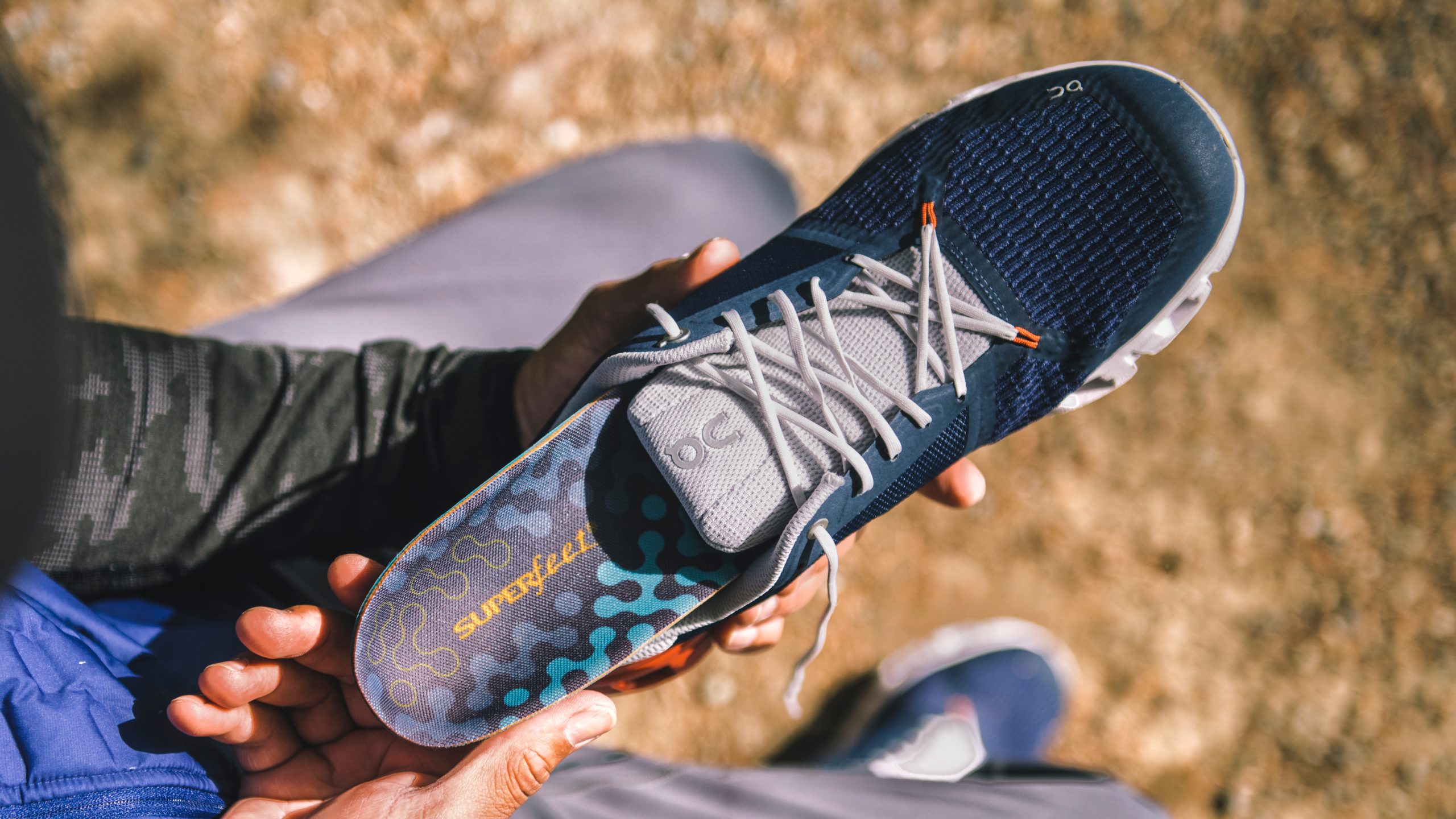 Superfeet ADAPT Run insoles are lightly-structured cushioned running orthotics made to feel like part of your running shoes