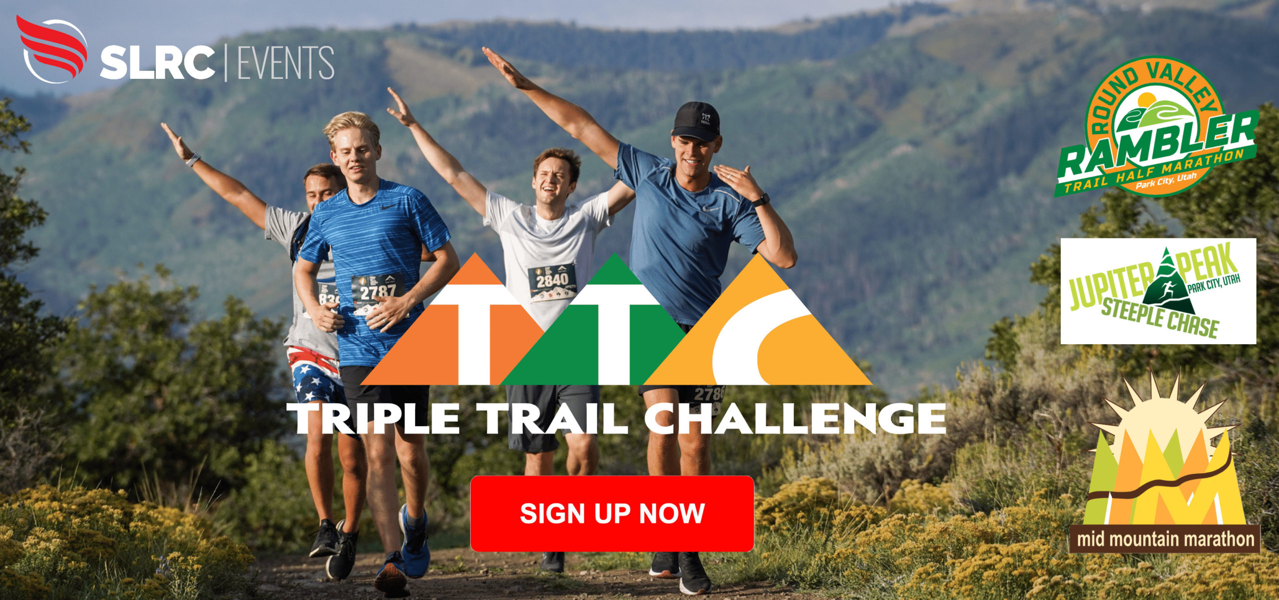 Triple Trail Challenge – The ultimate summer challenge! Complete all three TTC events – Round Valley Rambler Half Marathon, Jupiter Peak Steeplechase & Mid Mountain Marathon and earn mountain bragging rights.